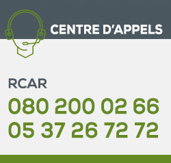 Cenre d'appel RCAR